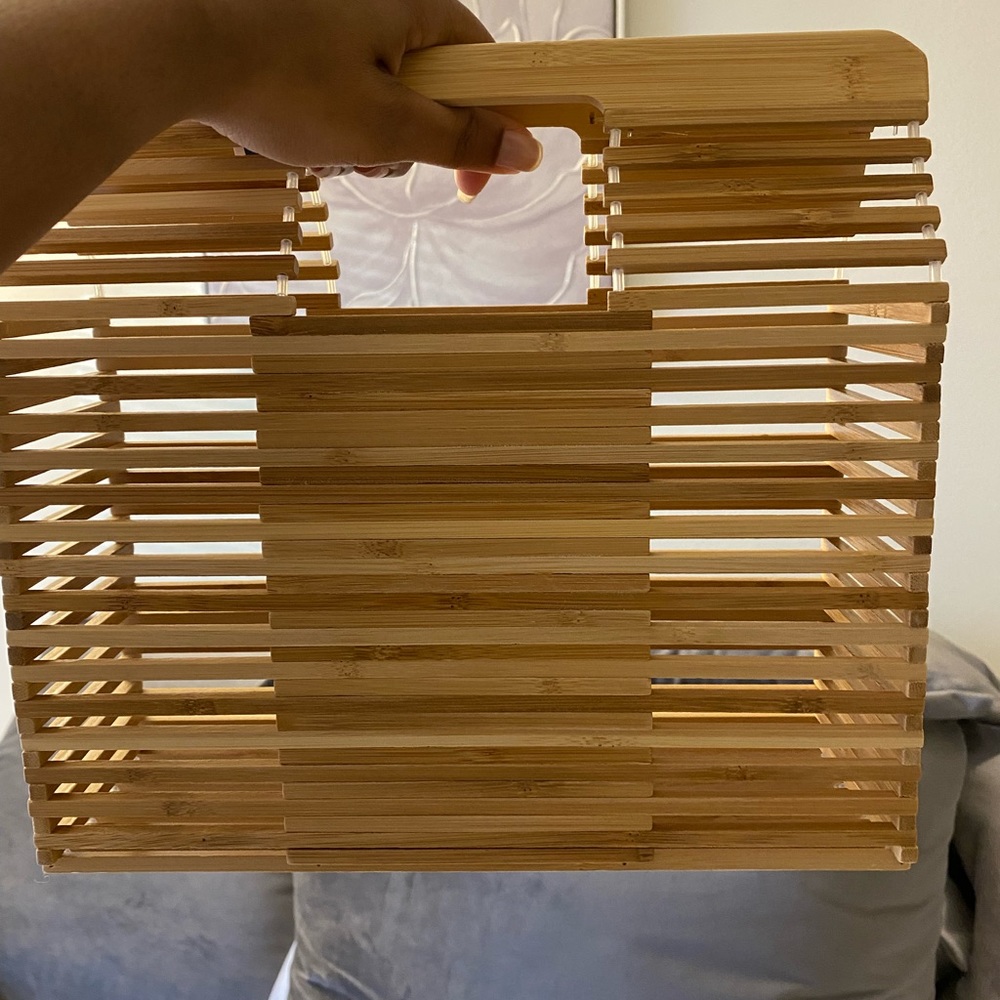 Bamboo Wooden Tote Bag